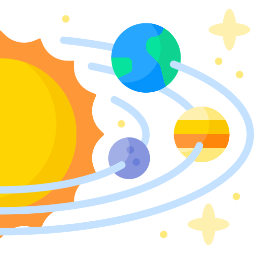 sistema solar Special Flat Ícone