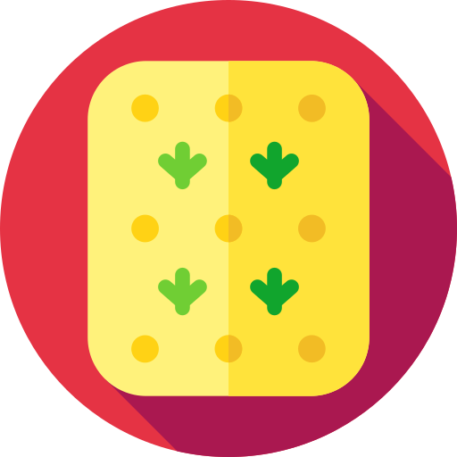 포카치아 Flat Circular Flat icon