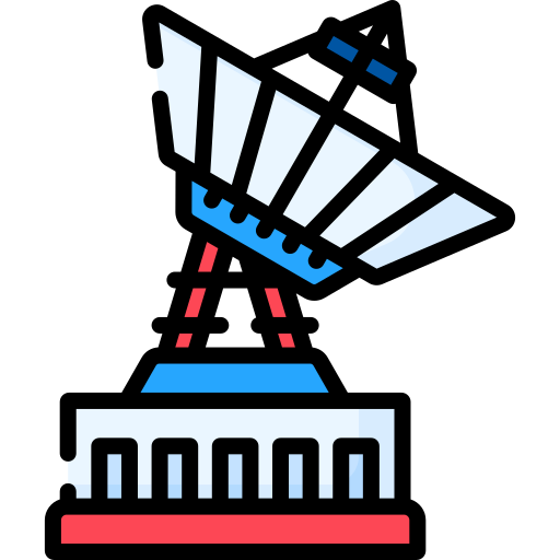 antena parabólica Special Lineal color icono