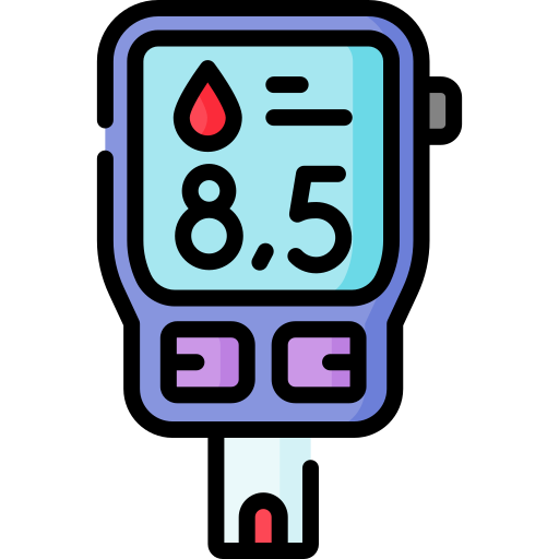 Glucose meter Special Lineal color icon
