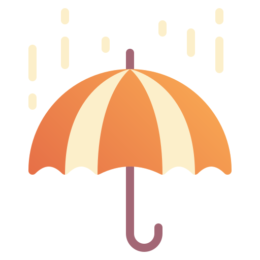Umbrella Fatima Flat icon