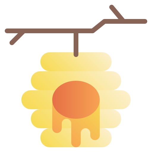 蜂の巣 Fatima Flat icon