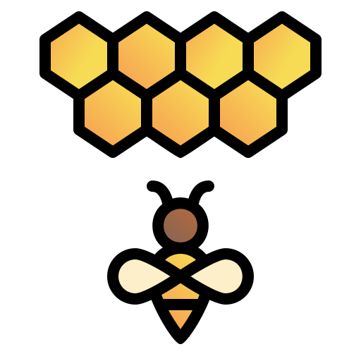 Honeycomb Fatima Lineal Color icon