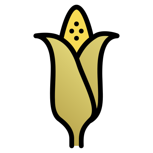 maíz Fatima Lineal Color icono