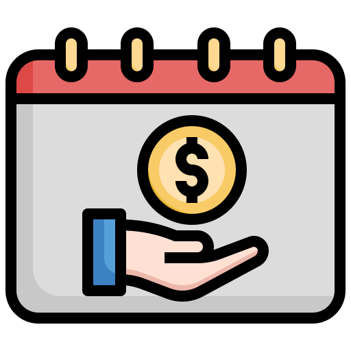 Pay day Surang Lineal Color icon