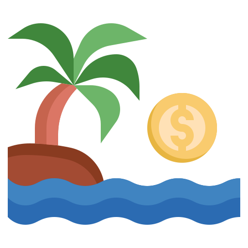 Vacation Surang Flat icon