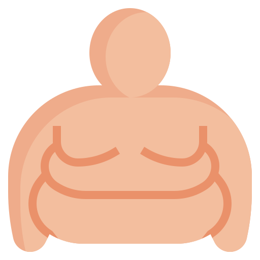 obesidade Surang Flat Ícone