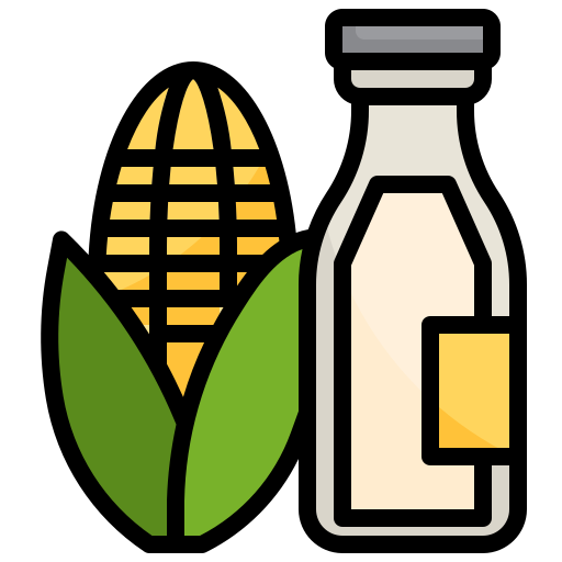 Corn Surang Lineal Color icon