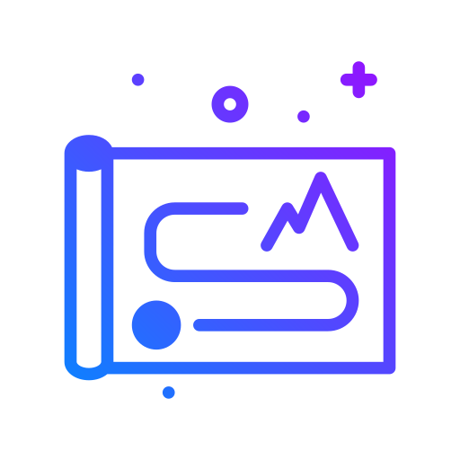 mapa Generic Gradient icono