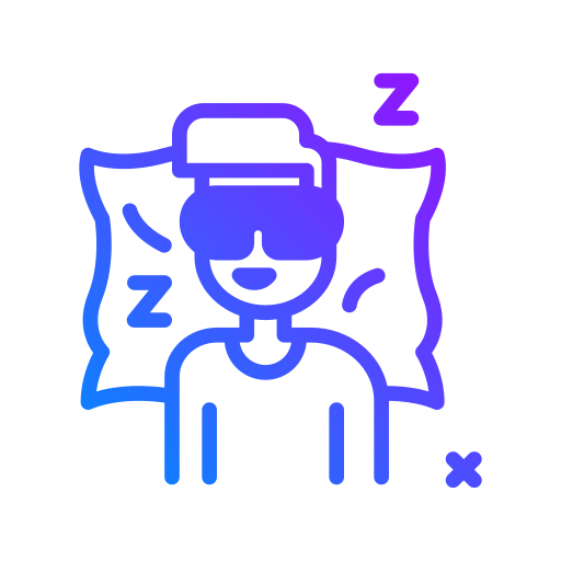 寝る Generic Gradient icon