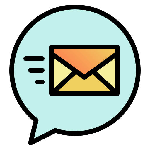 email Fatima Lineal Color icon