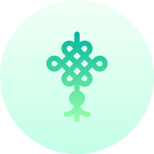 Knot Basic Gradient Circular icon