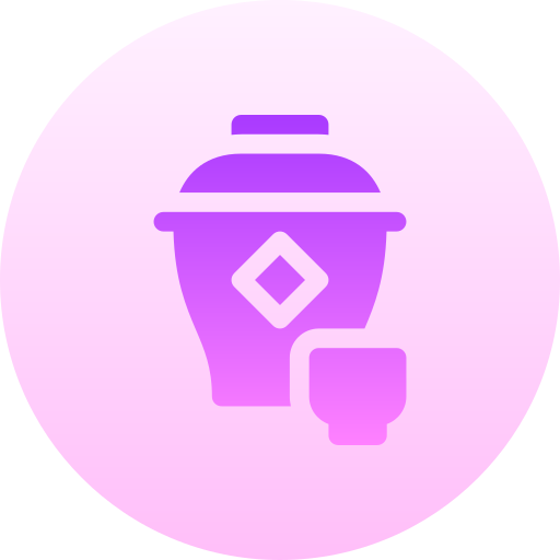 막걸리 Basic Gradient Circular icon