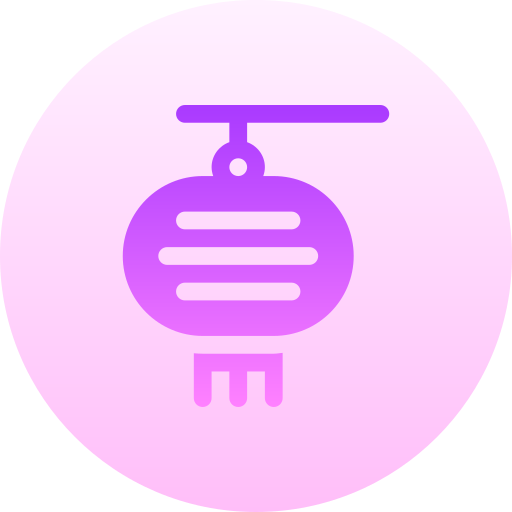 ランタン Basic Gradient Circular icon
