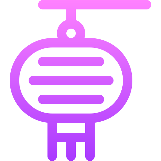 Lantern Basic Gradient Lineal color icon