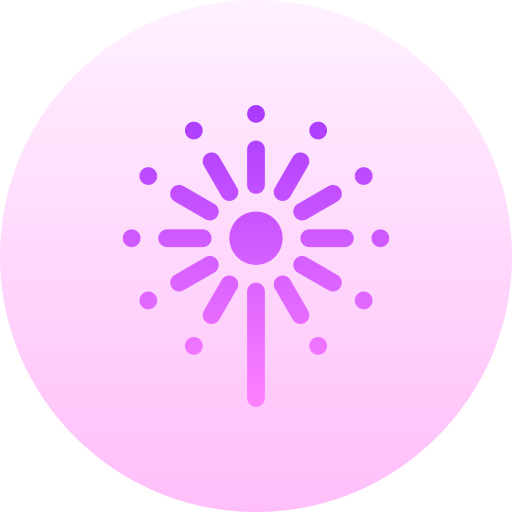 불꽃 Basic Gradient Circular icon