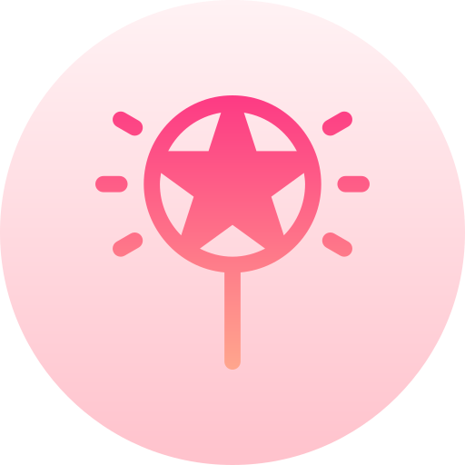 linterna Basic Gradient Circular icono