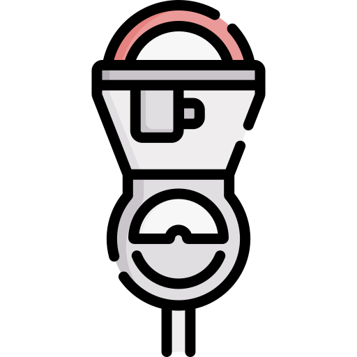 Parking meter Special Lineal color icon