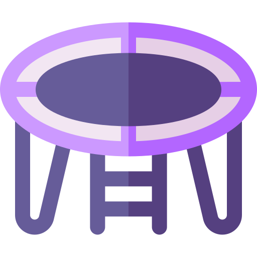 trampoline Basic Rounded Flat icoon