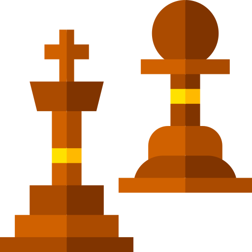 Шахматная фигура Basic Straight Flat иконка