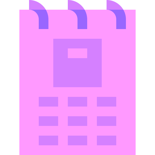 Calendar Basic Sheer Flat icon