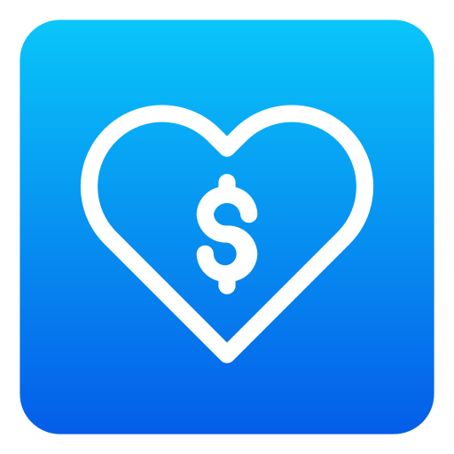 dollar Generic Flat Gradient icon