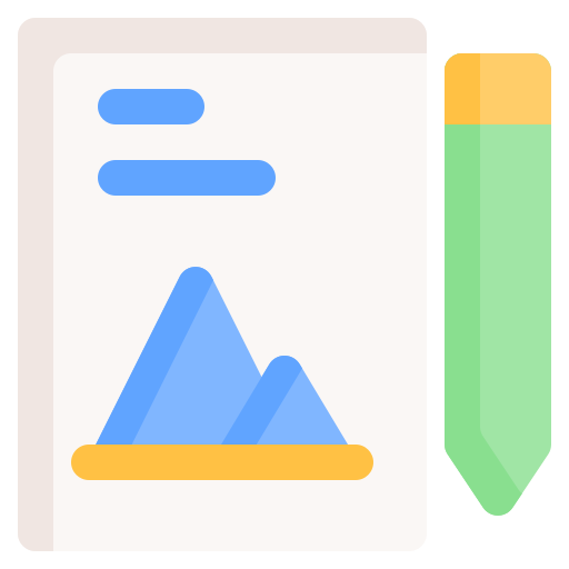 Sketching Generic Flat icon