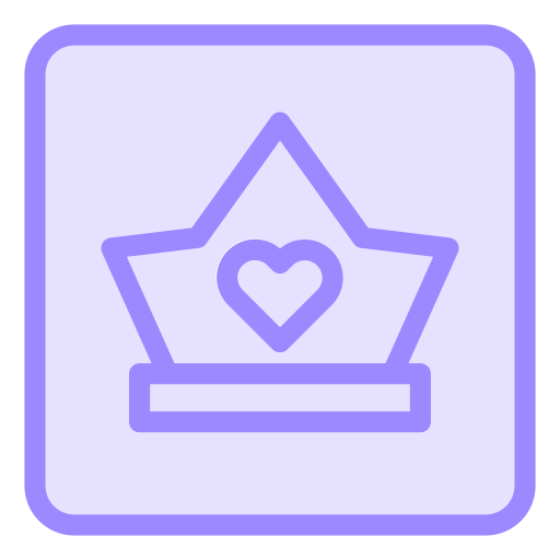 Корона Generic Outline Color иконка