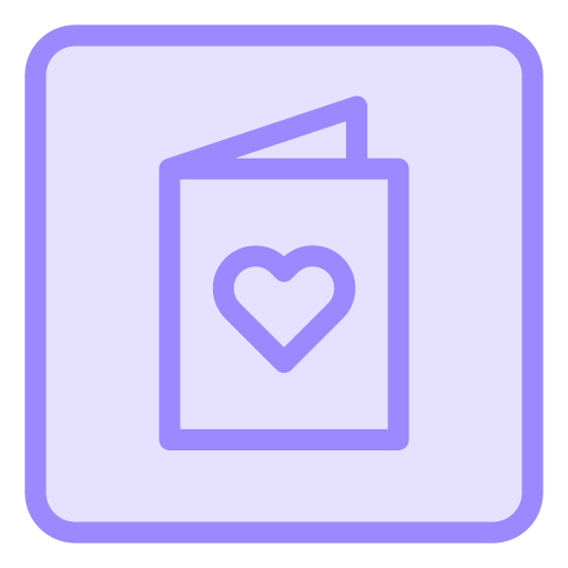 웨딩 카드 Generic Outline Color icon