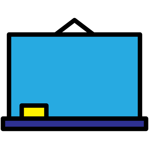 whiteboard Generic Outline Color icon