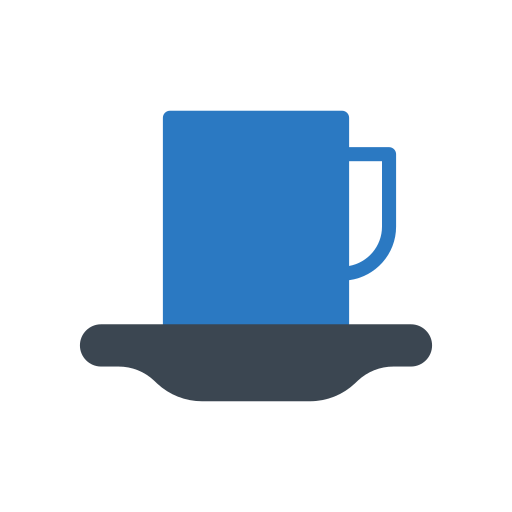 filiżanka kawy Generic Blue ikona