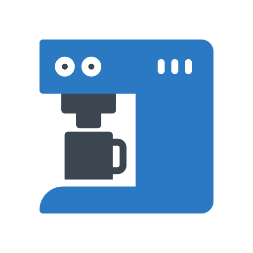 machine à café Generic Blue Icône