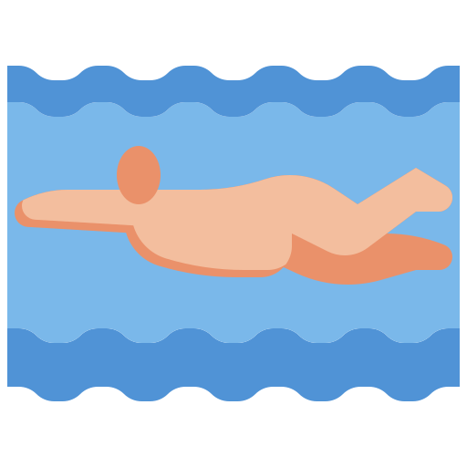 泳ぐ Surang Flat icon