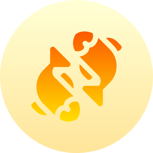 잉어 Basic Gradient Circular icon