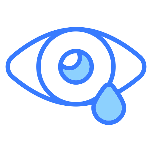 Eye Generic Blue icon