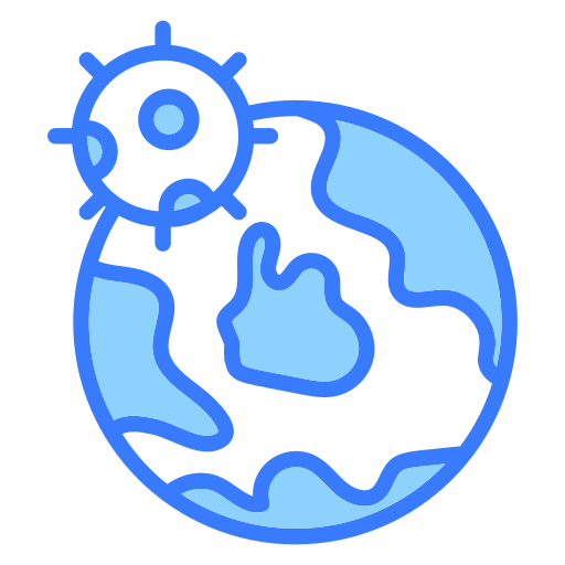 pandemia Generic Blue icona