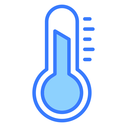 thermometer Generic Blue icoon