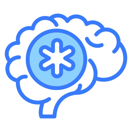 뇌 Generic Blue icon