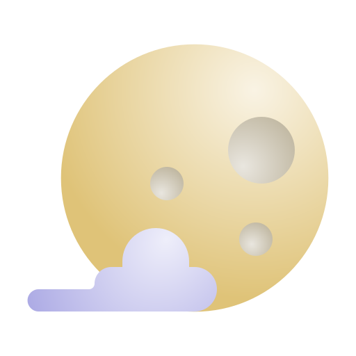 luna Generic Flat Gradient icona