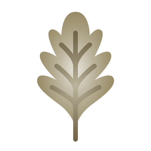 Oak leaf Generic Flat Gradient icon