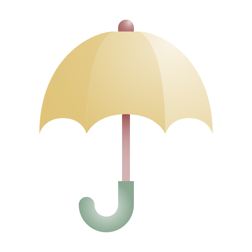 parasol Generic Flat Gradient ikona