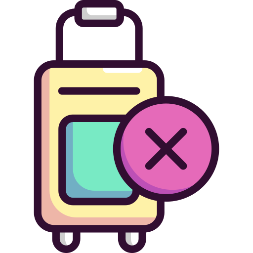 reiswaarschuwing SBTS2018 Lineal Color icoon