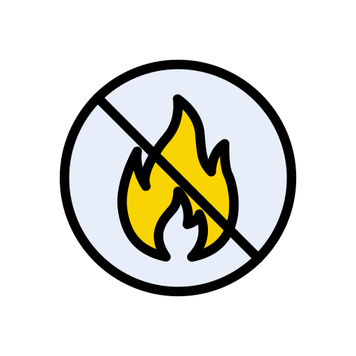 Flame Vector Stall Lineal Color icon