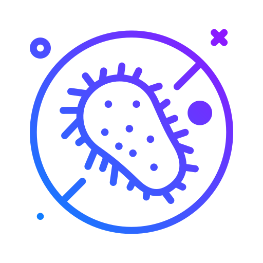 박테리아 Generic Gradient icon
