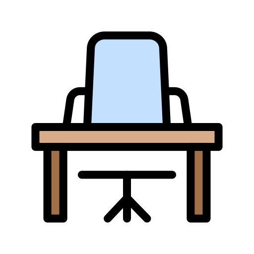 un meuble Vector Stall Lineal Color Icône