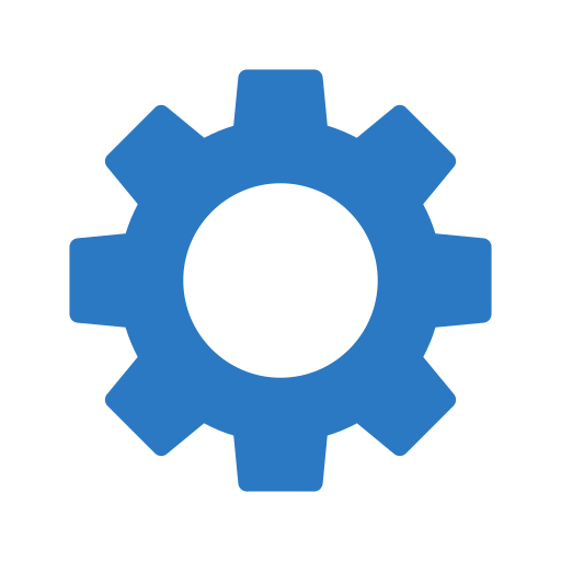engranaje Generic Blue icono