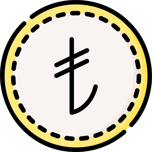 lira Special Lineal color icono