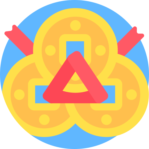 monety Detailed Flat Circular Flat ikona