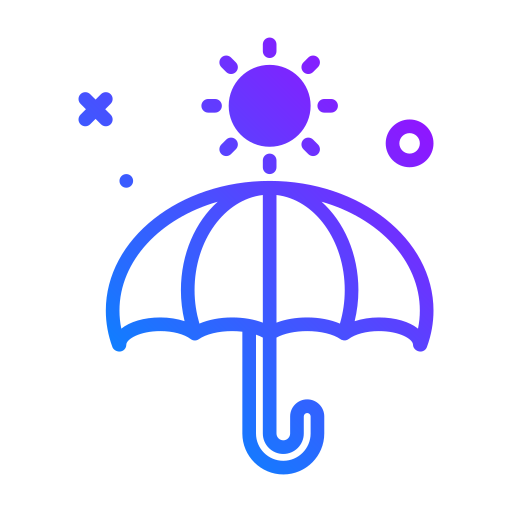 日傘 Generic Gradient icon