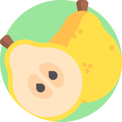 Pear Detailed Flat Circular Flat icon